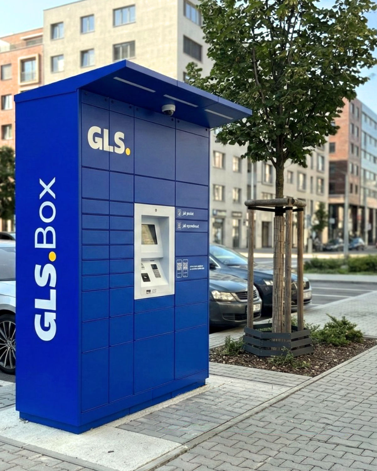 The network of GLS parcel delivery lockers in the Czech Republic continues to grow