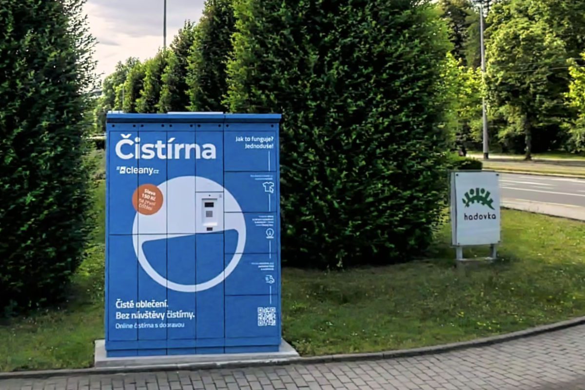 Cleany.cz and their new way of dropping off clothes for dry cleaning