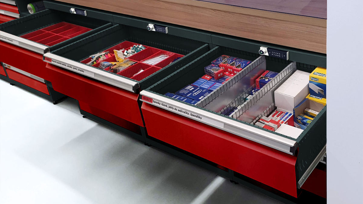 Variable drawer width options for the PROFI series
