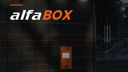 Catalogue parcel delivery lockers alfaBOX