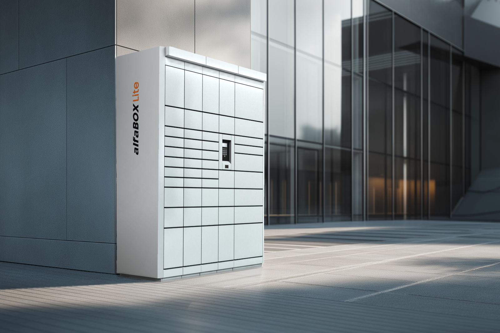 AlfaBOX Lite – a delivery locker with battery power