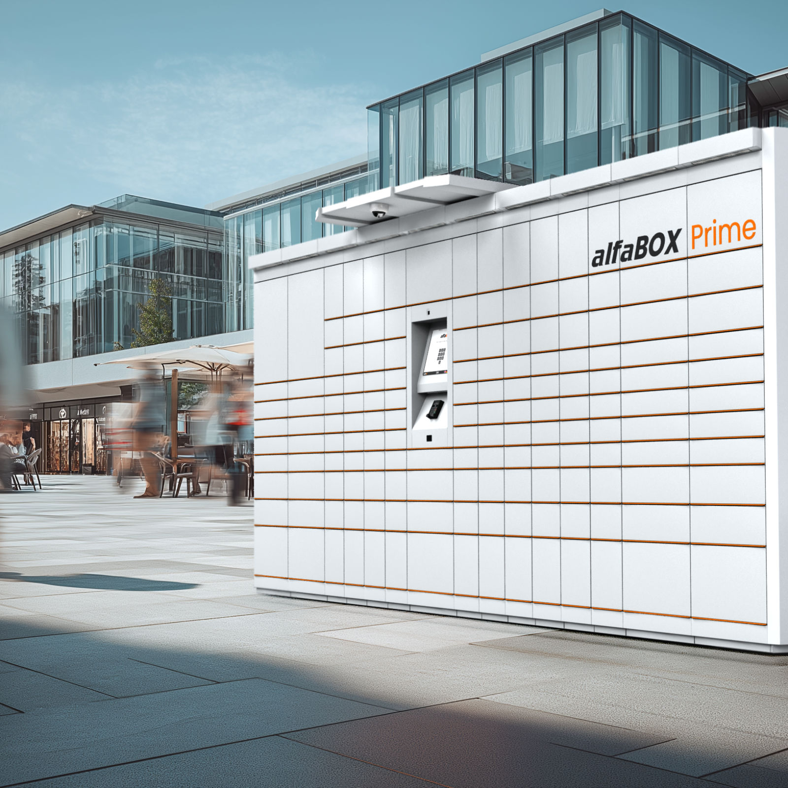 The alfaBOX Prime features a durable and secure construction The alfaBOX Prime features a durable and secure construction