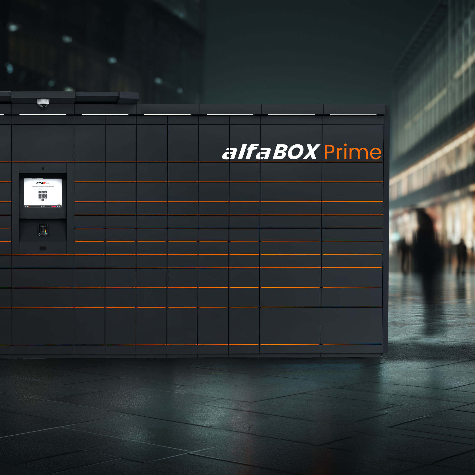 Professional delivery locker alfaBOX Prime Professional delivery locker alfaBOX Prime