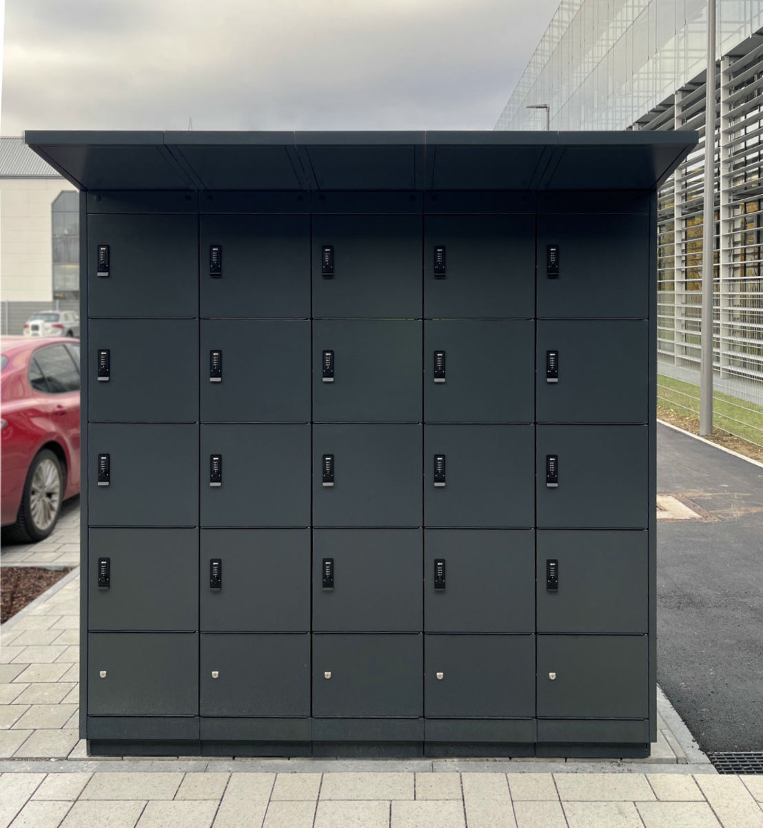 Assembly of Charging Boxes for E-Bikes