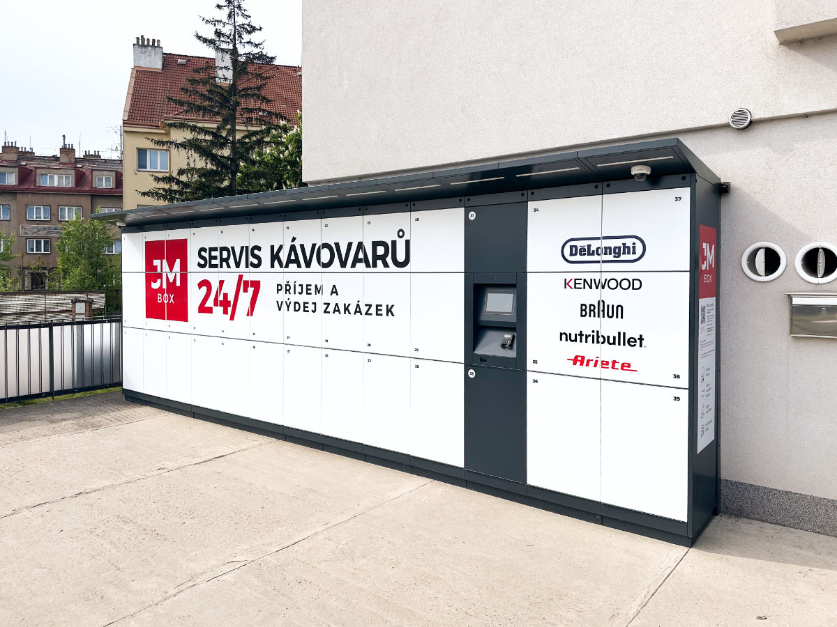 JM Servis service pickup locker