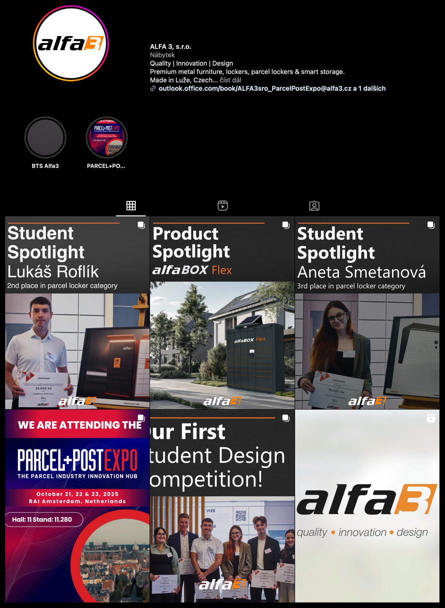 Follow ALFA 3 on Instagram!