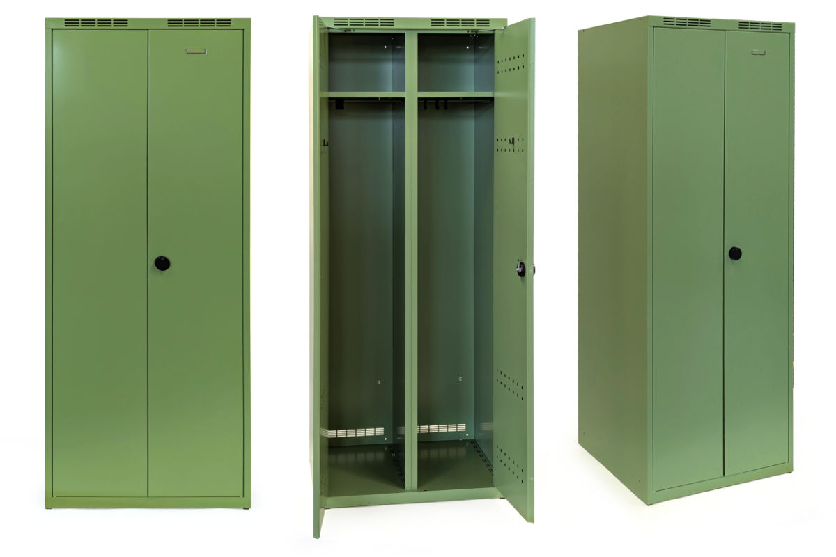 The wardrobe can also be made in vibrant colors