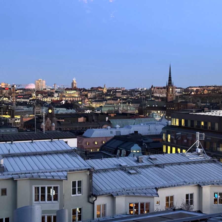 The conference took place last month in the Swedish capital