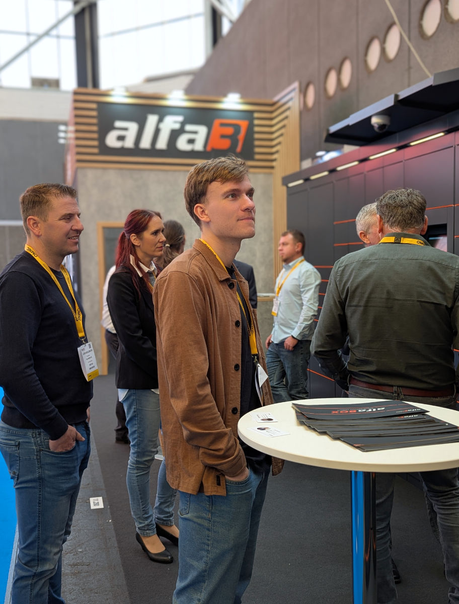 There was great interest in our booth There was great interest in our booth