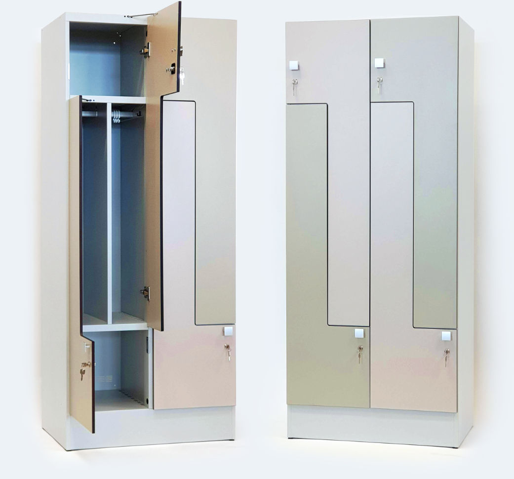 ALFORT premium garment locker designed for wellness centres and aqua parks