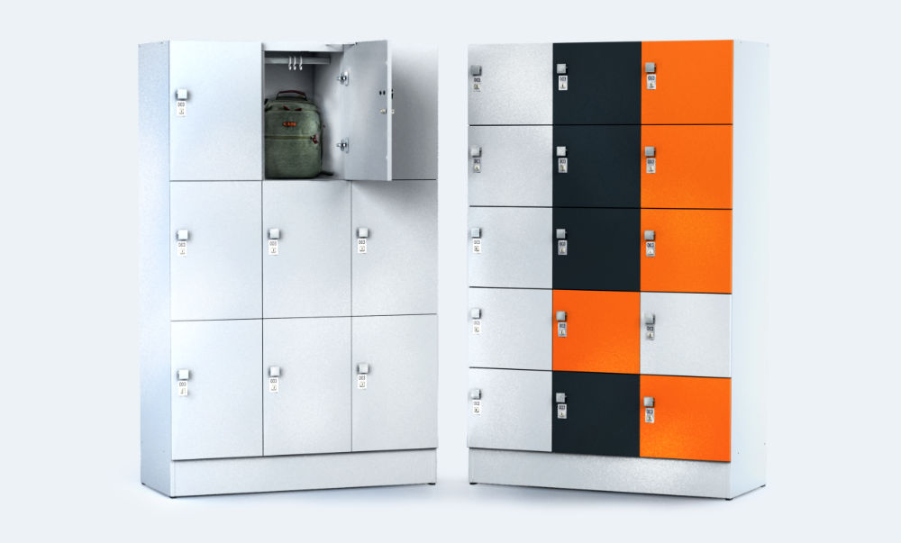 Premium Locker Cabinets with Overlay Doors