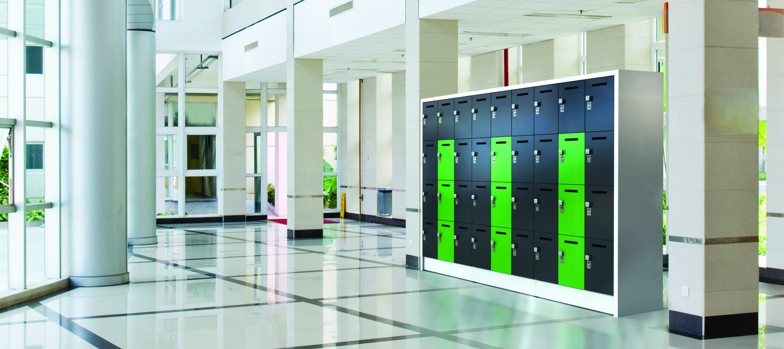 Premium Locker Cabinets with Overlay Doors