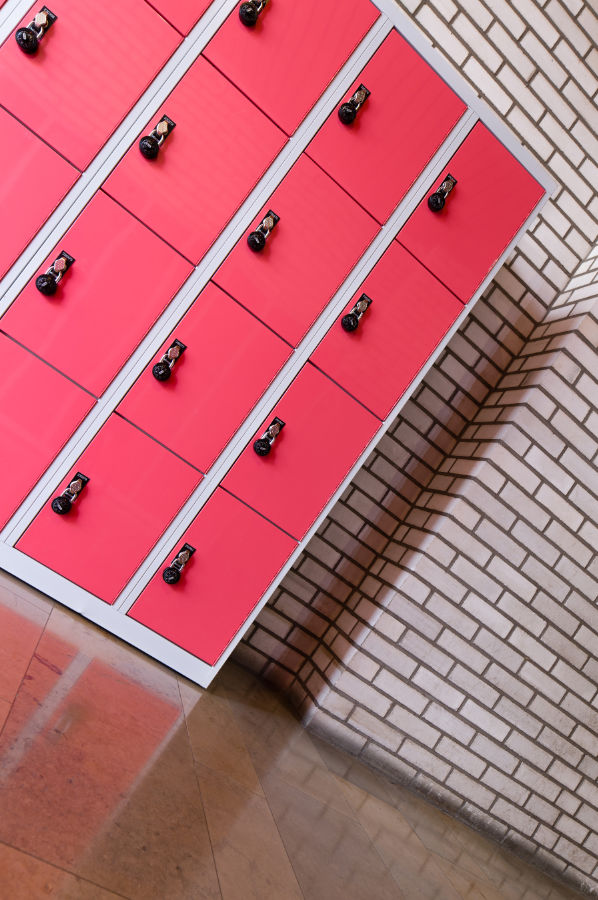 Wardrobes with code padlocks Wardrobes with code padlocks