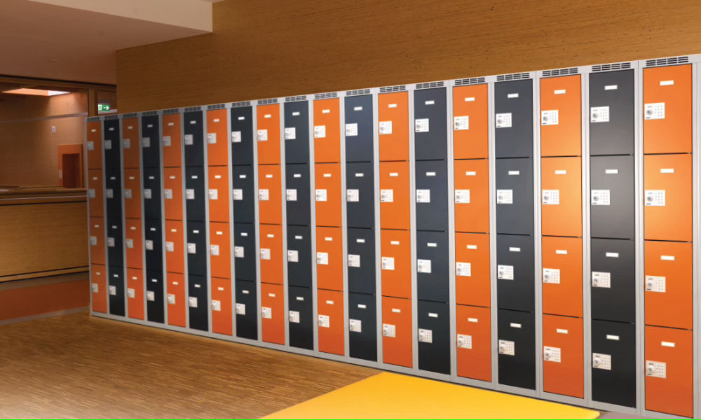 high-quality cabinets with lockable boxes safely store
