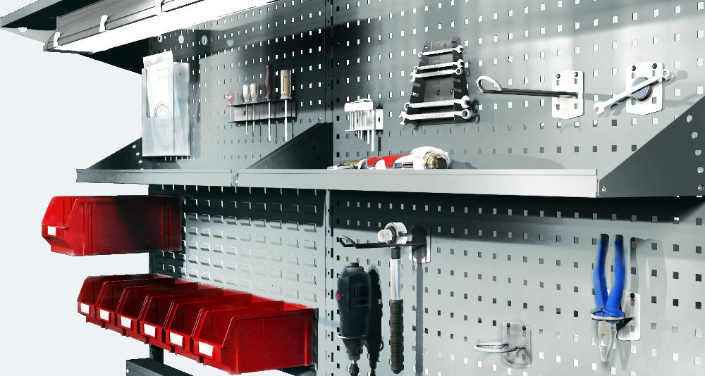 The system tool holders are designed for the installation in EUROPERFO® panels.