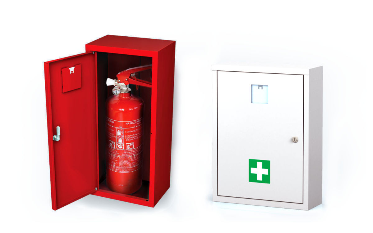 Fire Extinguisher Cabinets, First Aid Cabinets