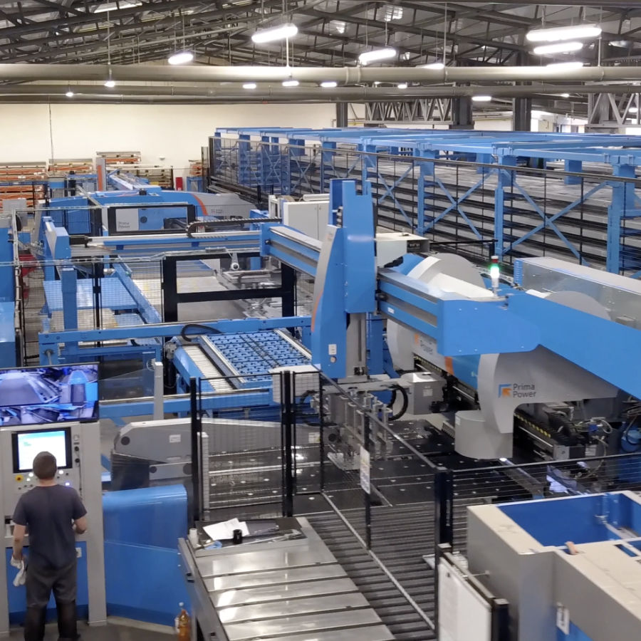 Start of the manufacturing process Start of the manufacturing process