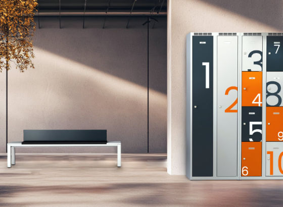 Premium Garment Lockers with Overlay Doors