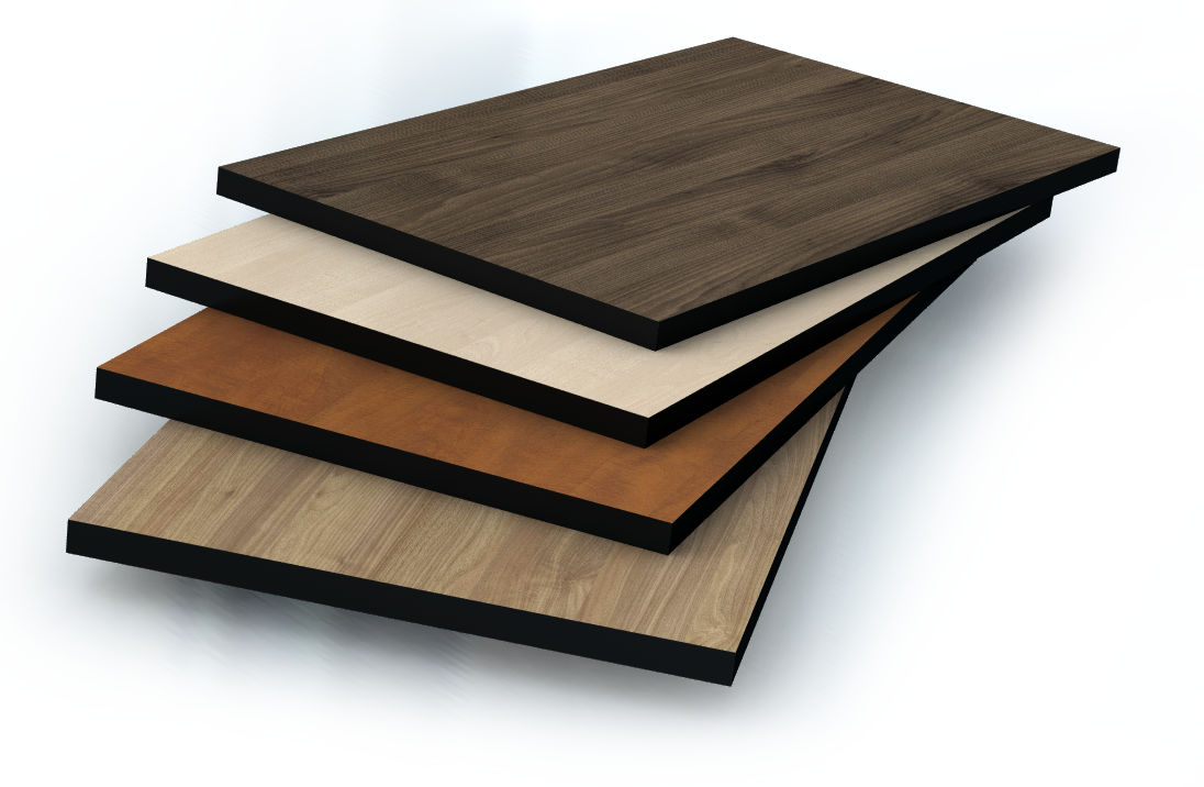 laminated chipboard decores
