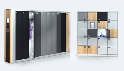 Smart wardrobe locker