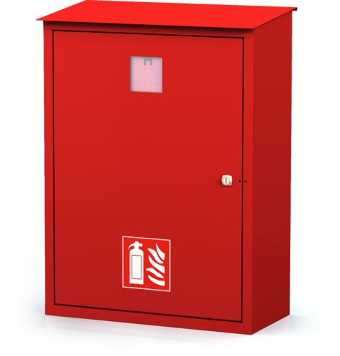 Exterior cabinets for fire extinguishers 720 x 520 x 240