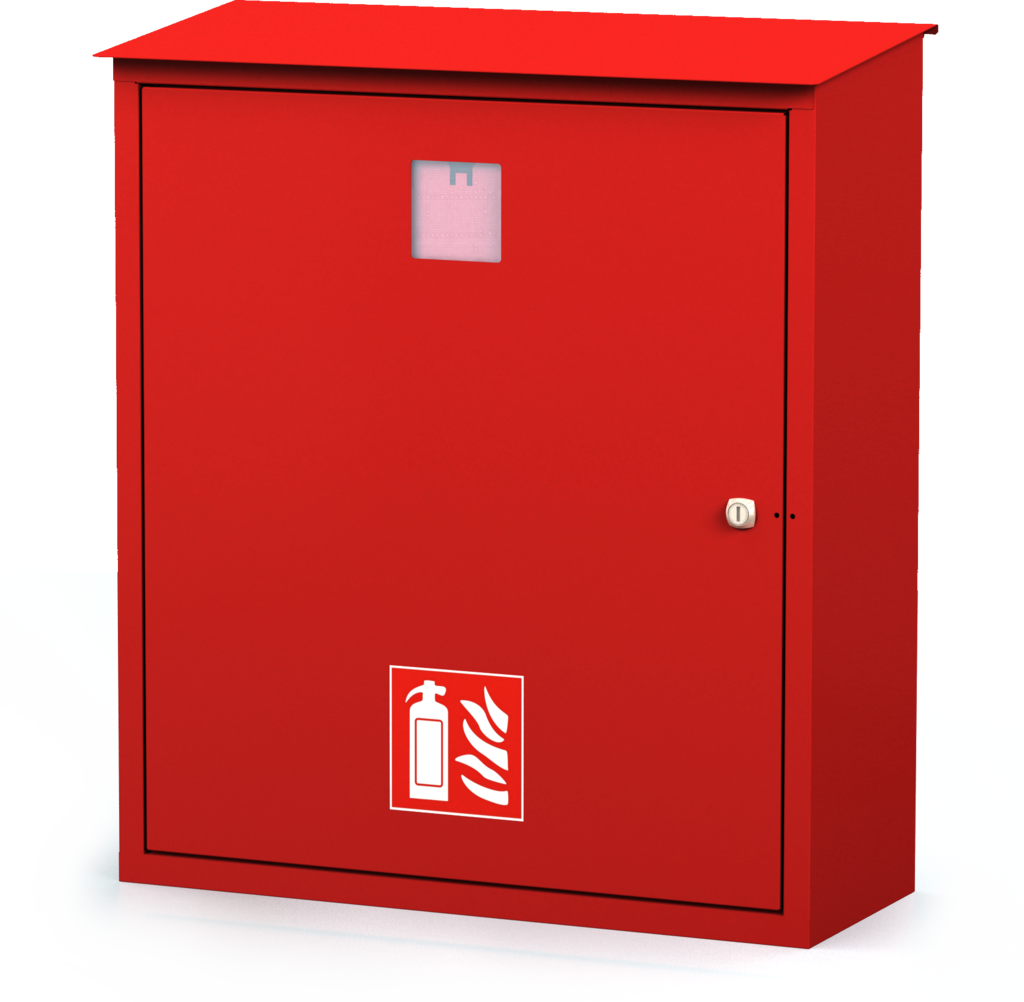 Exterior cabinets for fire extinguishers 720 x 620 x 270