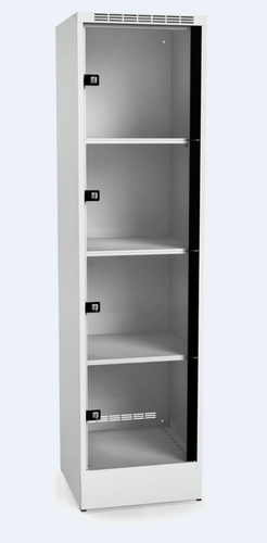  Locker with four glass-filled doors 1920 x 500 x 500