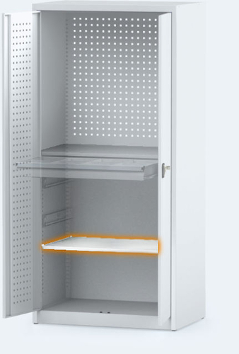 Shelf for supporting construction mounting for system cupboards