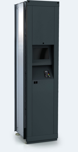 Outdoor terminal locker unit of the package delivery station