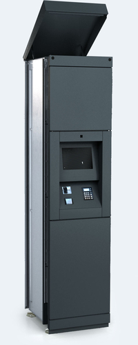 Top with a reduced overhang 10 for outdoor cabinet units 530