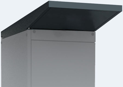 Overhang for outdoor cabinet units 560