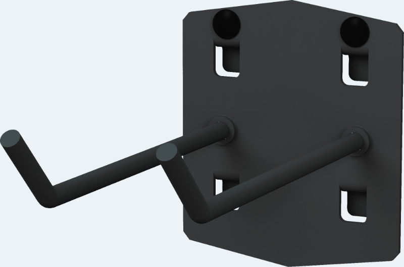 Holder of tools - double holder 45°