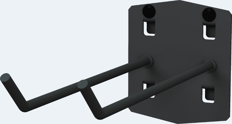 Holder of tools - double holder 45°