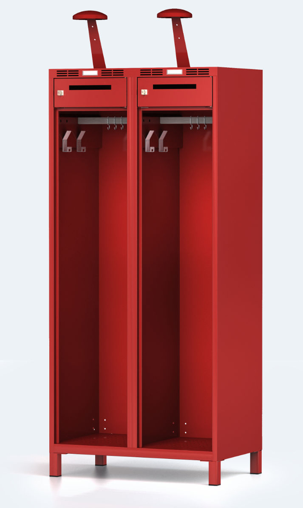 Wardrobe for firefighters 1800 x 800 x 500