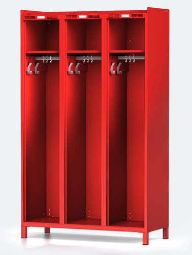 Locker for firefighters 2020 x 1200 x 500 - Wardrobe for firefighters