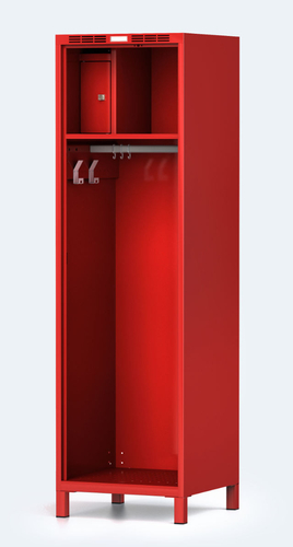 Wardrobe for firefighters 1920 x 550 x 550