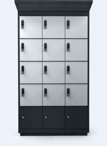 E-Bike Charging Locker – 12 Compartments