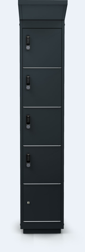 E-Bike Charging Locker – 4 Compartments