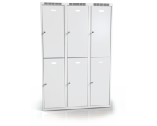  Divided cloakroom locker ALSIN 1800 x 1200 x 500