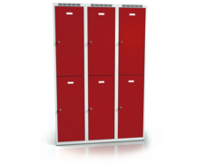  Divided cloakroom locker ALSIN 1800 x 1200 x 500