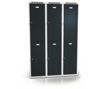  Divided cloakroom locker ALSIN 1800 x 1200 x 500
