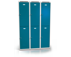  Divided cloakroom locker ALSIN 1800 x 1200 x 500