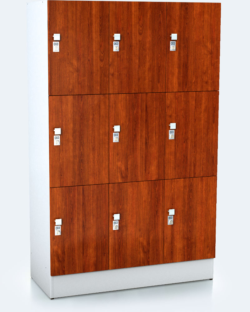 Premium lockers with nine lockable boxes ALFORT DD 1920 x 1200 x 520