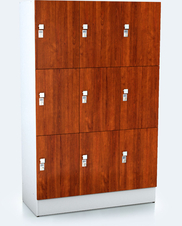 Premium lockers with nine lockable boxes ALFORT DD 1920 x 1200 x 520