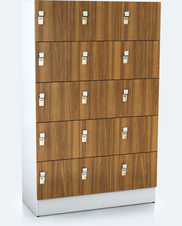 Premium lockers with fifteen lockable boxes ALFORT DD 1920 x 1200 x 520