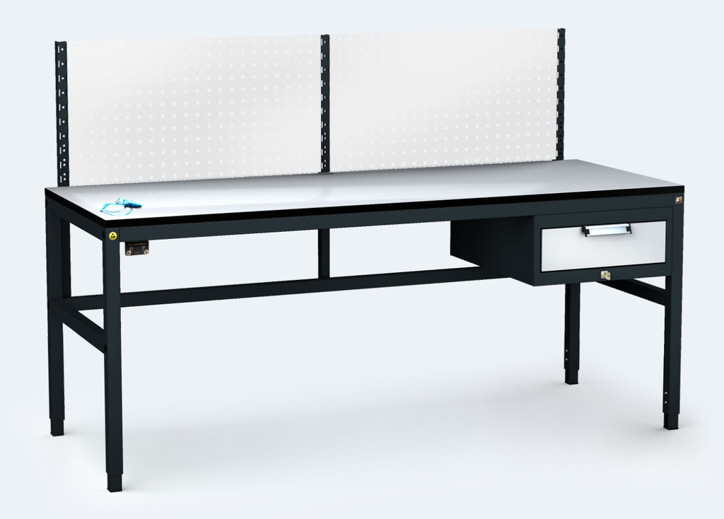 ALGERS Workbench - 1220 - 1460 x 1600 x 700 - container - perfo