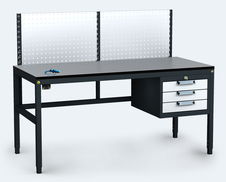 ESD - ALGERS Workbench - 1220 - 1460 x 1600 x 700 - container - perfo