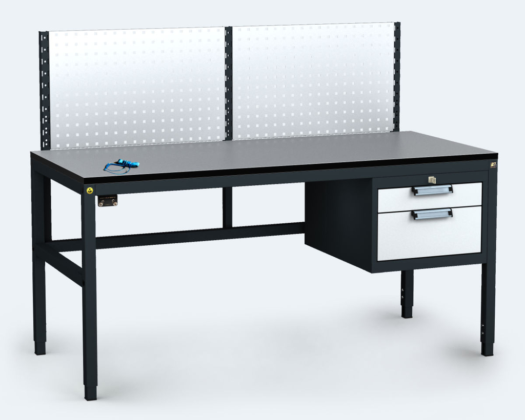 ALGERS Workbench - 1220 - 1460 x 1600 x 700 - container - perfo