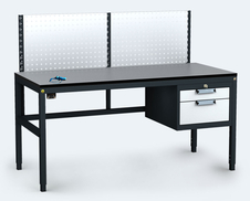 ESD - ALGERS Workbench - 1220 - 1460 x 1600 x 700 - container - perfo