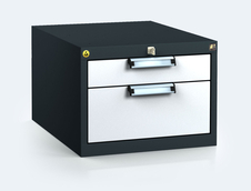 ESD - Hanging UNI line cabinet for workbenches 218 x 480 x 600 - 1x drawer
